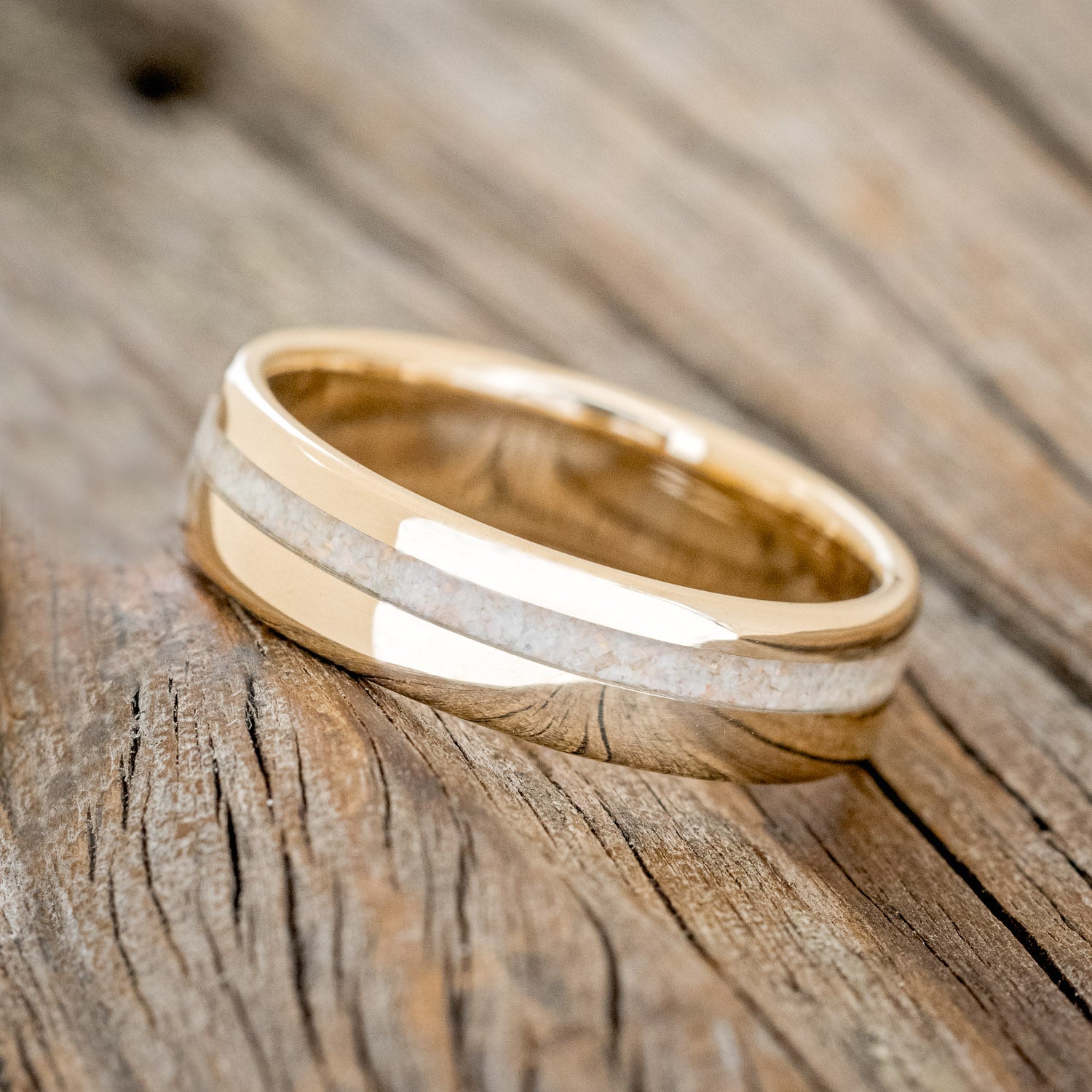 "VERTIGO" - FIRE & ICE OPAL WEDDING BAND-8