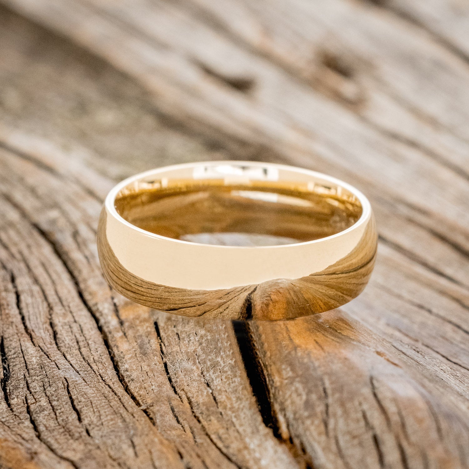 DOMED PROFILE WEDDING BAND-5