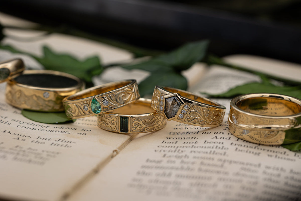 Gentlmen's Gems: Men's rings with Gemstones