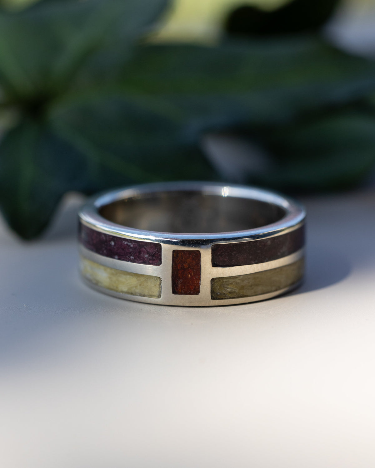 Custom Wedding Rings with Meaningful Materials