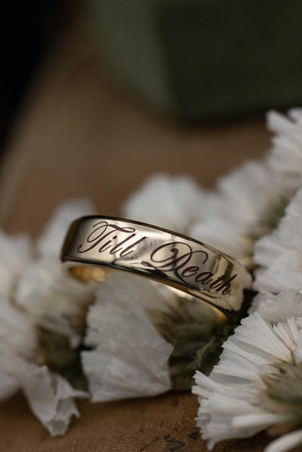 Gothic Wedding Bands