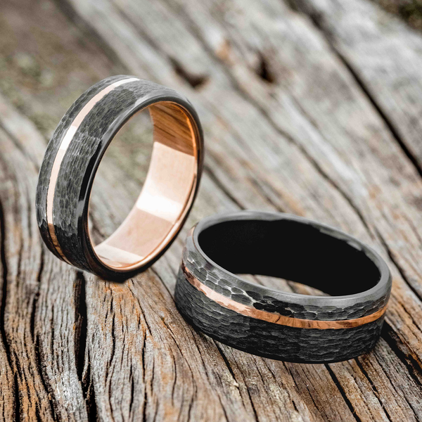 Buy 6-8mm Zirconium Ring Black / Zrti Brushed Ziconium Timascus Ring,black  Timascus Ring, Mens Rings Weddingrings, Zirconium Damascus Black Ring  Online in India - Etsy