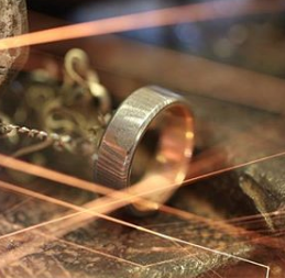 DAMASCUS STEEL RINGS-Staghead Designs