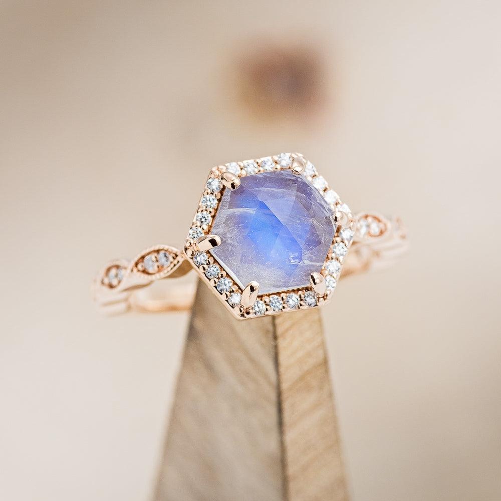 Custom Moonstone Engagement Rings | Staghead Designs