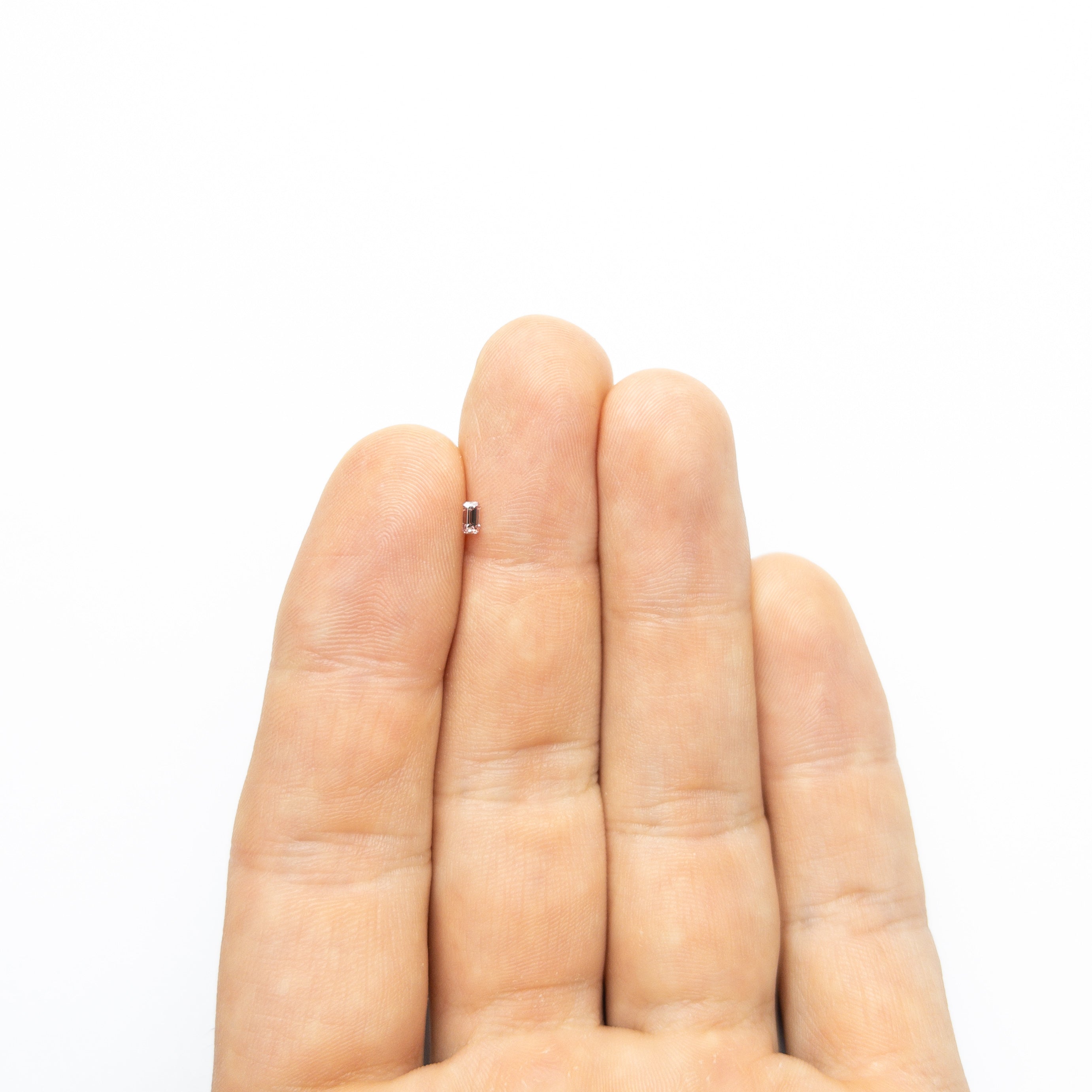 0.12ct 3.42x1.96x1.76mm VS1 Fancy Intense Orangy Pink Cut Corner Rectangle Step Cut 24108-01-Staghead Designs