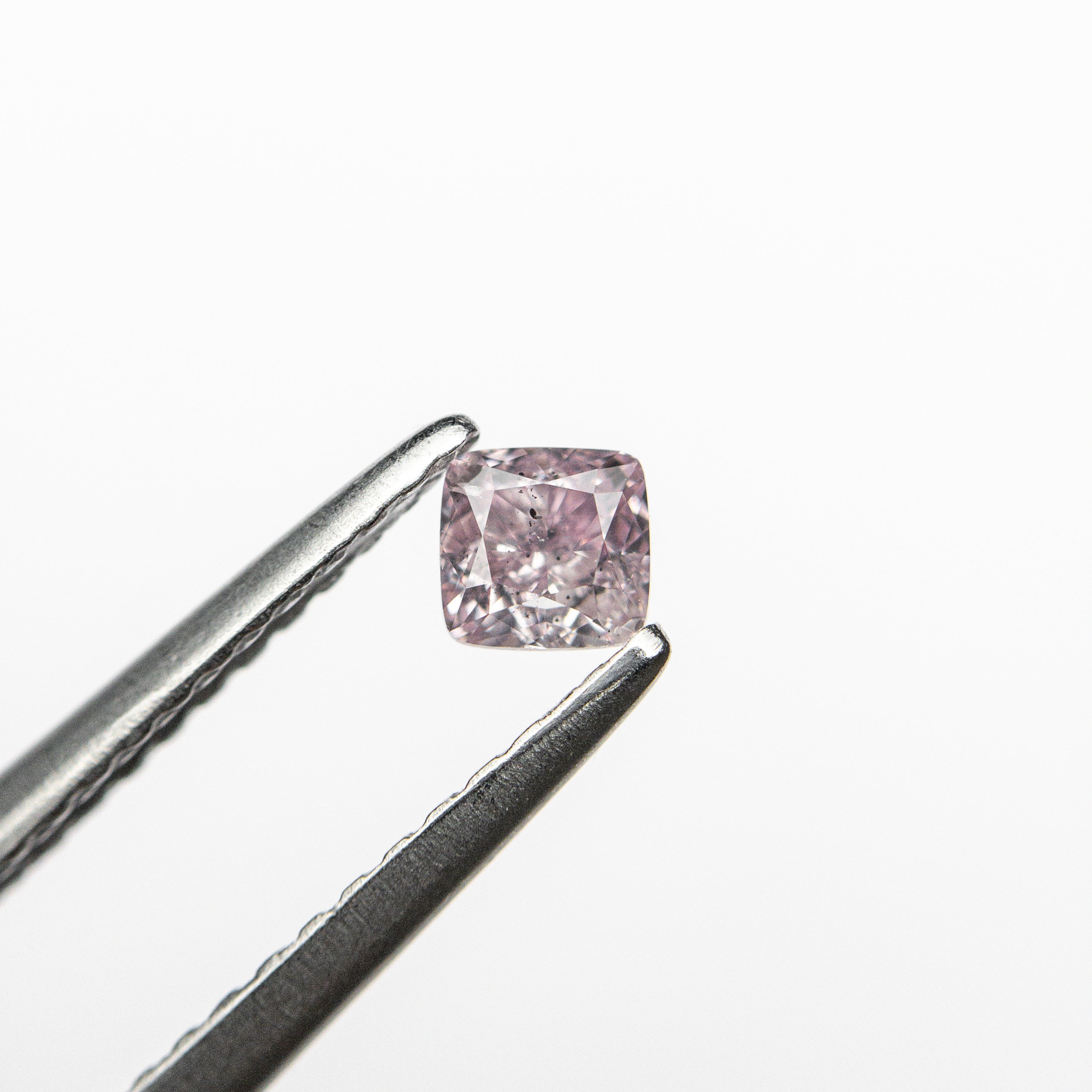 0.20ct 3.16x3.01x2.15mm GIA SI2 Fancy Purple-Pink Cushion Brilliant 🇦🇺 24098-01-Staghead Designs