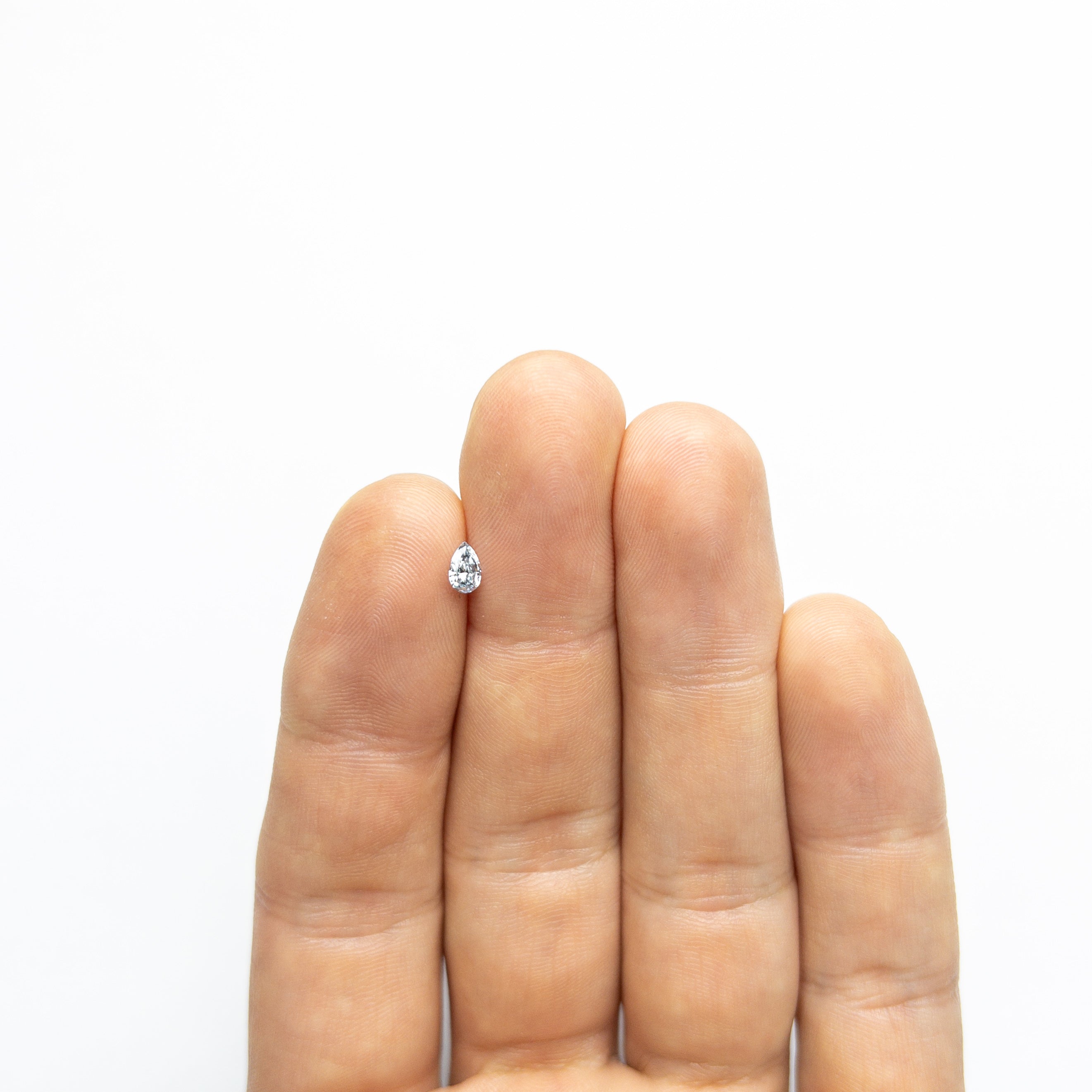 0.20ct 5.17x3.28x1.78mm GIA SI1 Fancy Intense Blue Pear Brilliant 24134-01-Staghead Designs