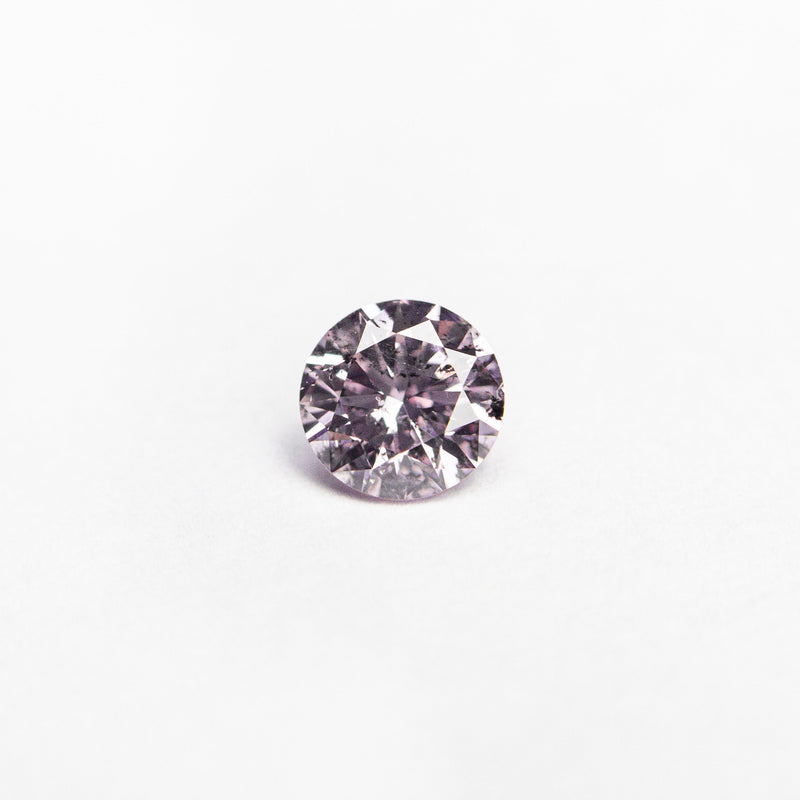 0.25ct 4.11x4.09x2.47mm GIA I1 Fancy Purple-Pink Round Brilliant 24143-01-Staghead Designs