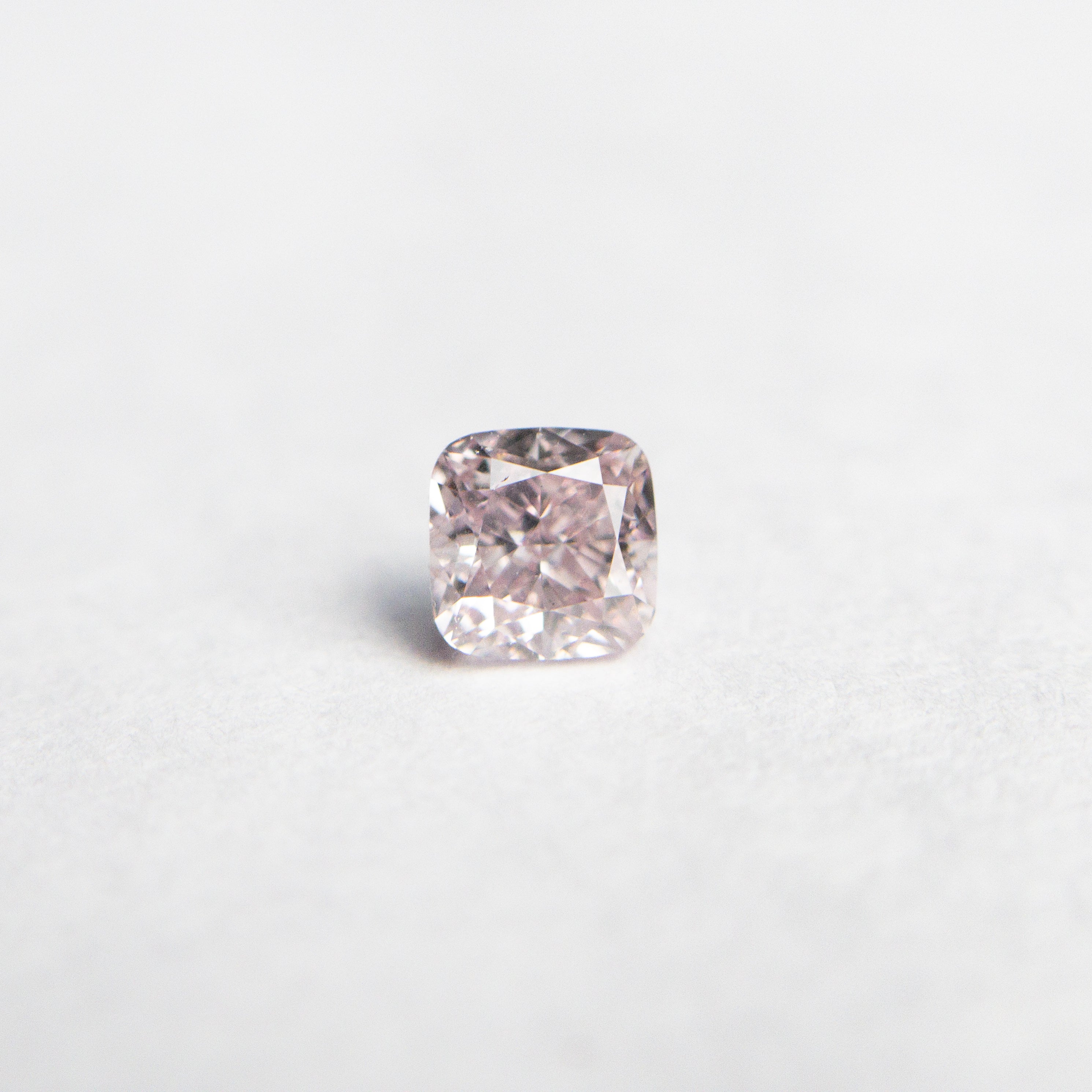 0.26ct 3.42x3.37x2.43mm GIA SI1 Fancy Purplish Pink Cushion Brilliant 🇦🇺 24102-01-Staghead Designs