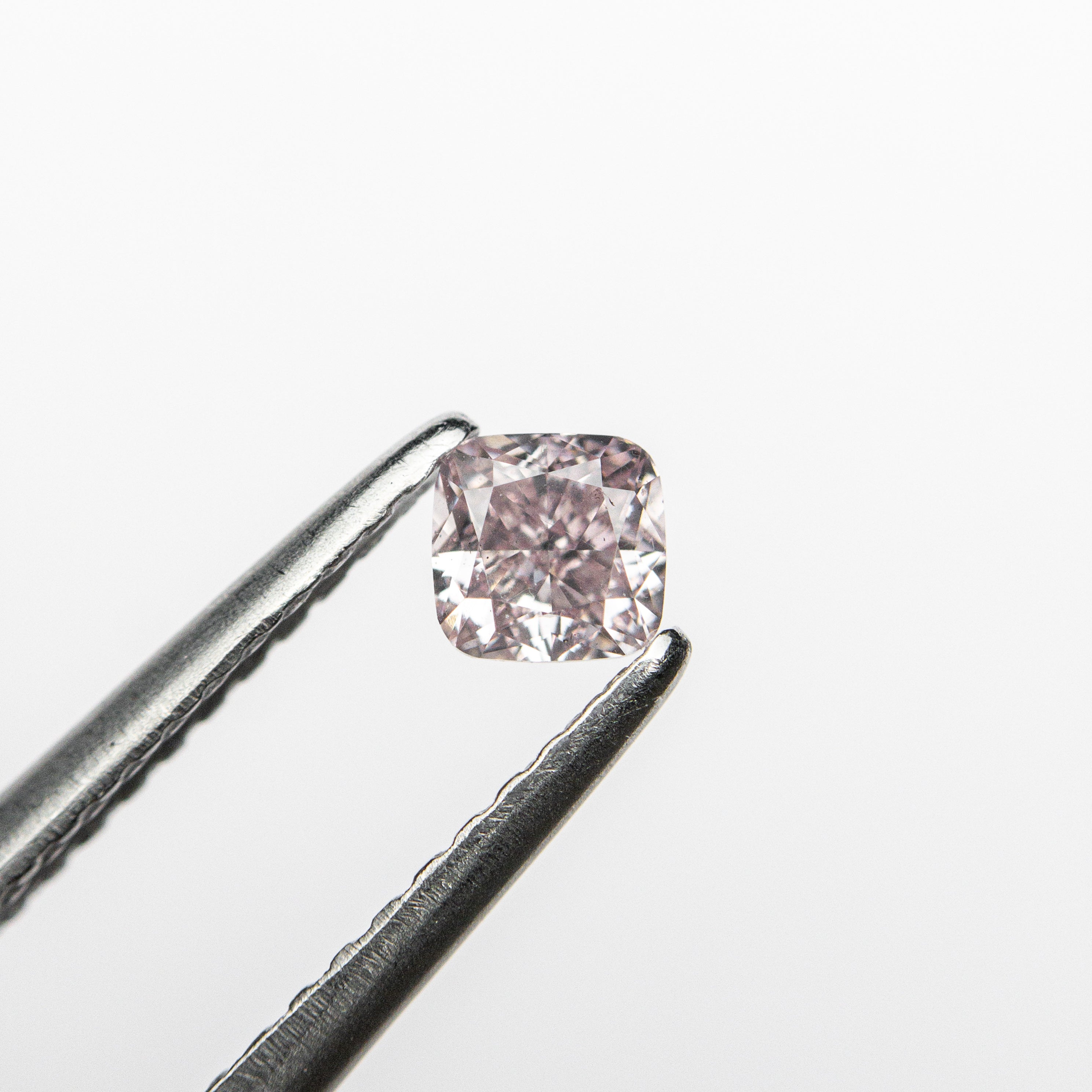 0.26ct 3.42x3.37x2.43mm GIA SI1 Fancy Purplish Pink Cushion Brilliant 🇦🇺 24102-01-Staghead Designs