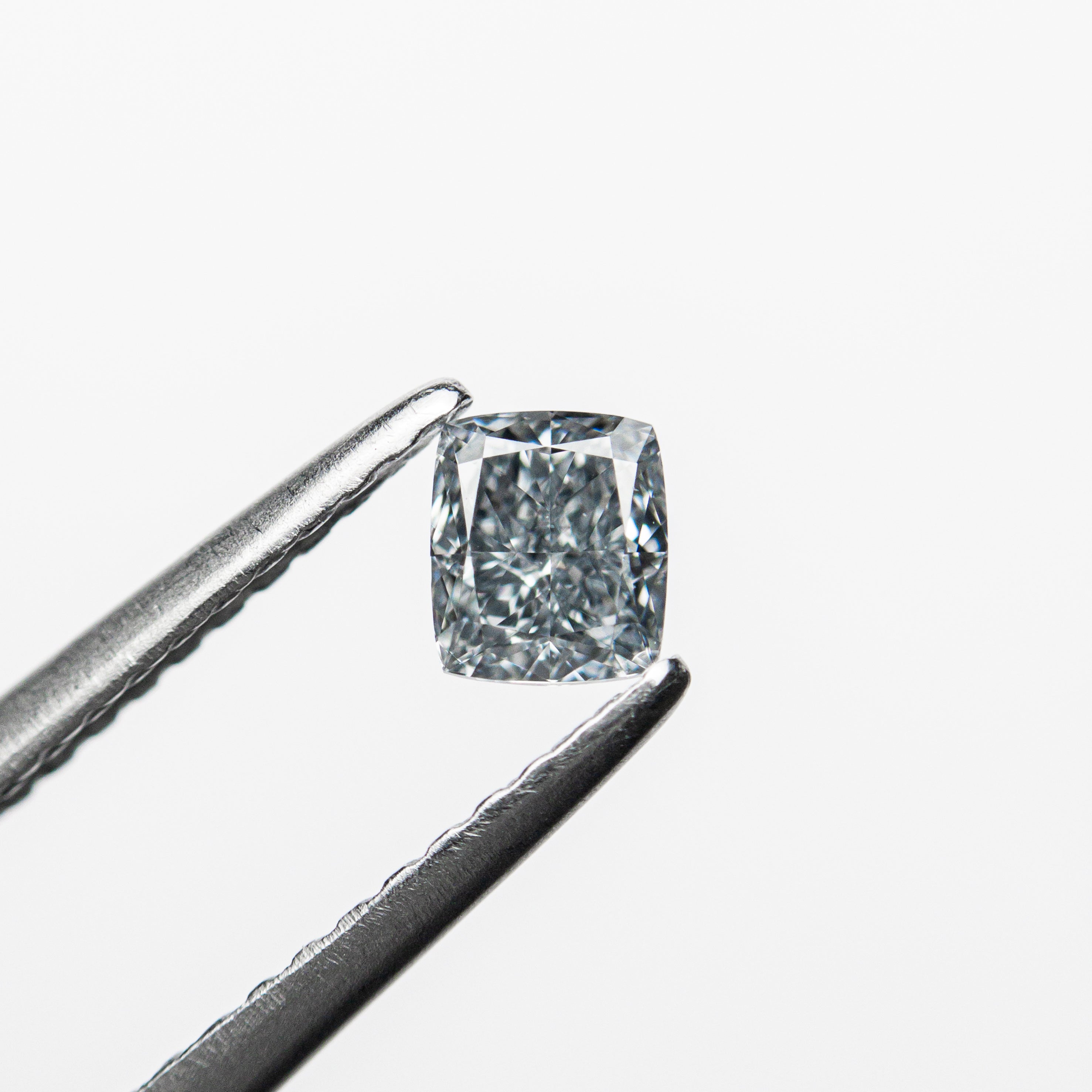 0.30ct 3.99x3.44x2.31mm GIA SI1 Fancy Grey-Blue Cushion Brilliant 24142-01-Staghead Designs