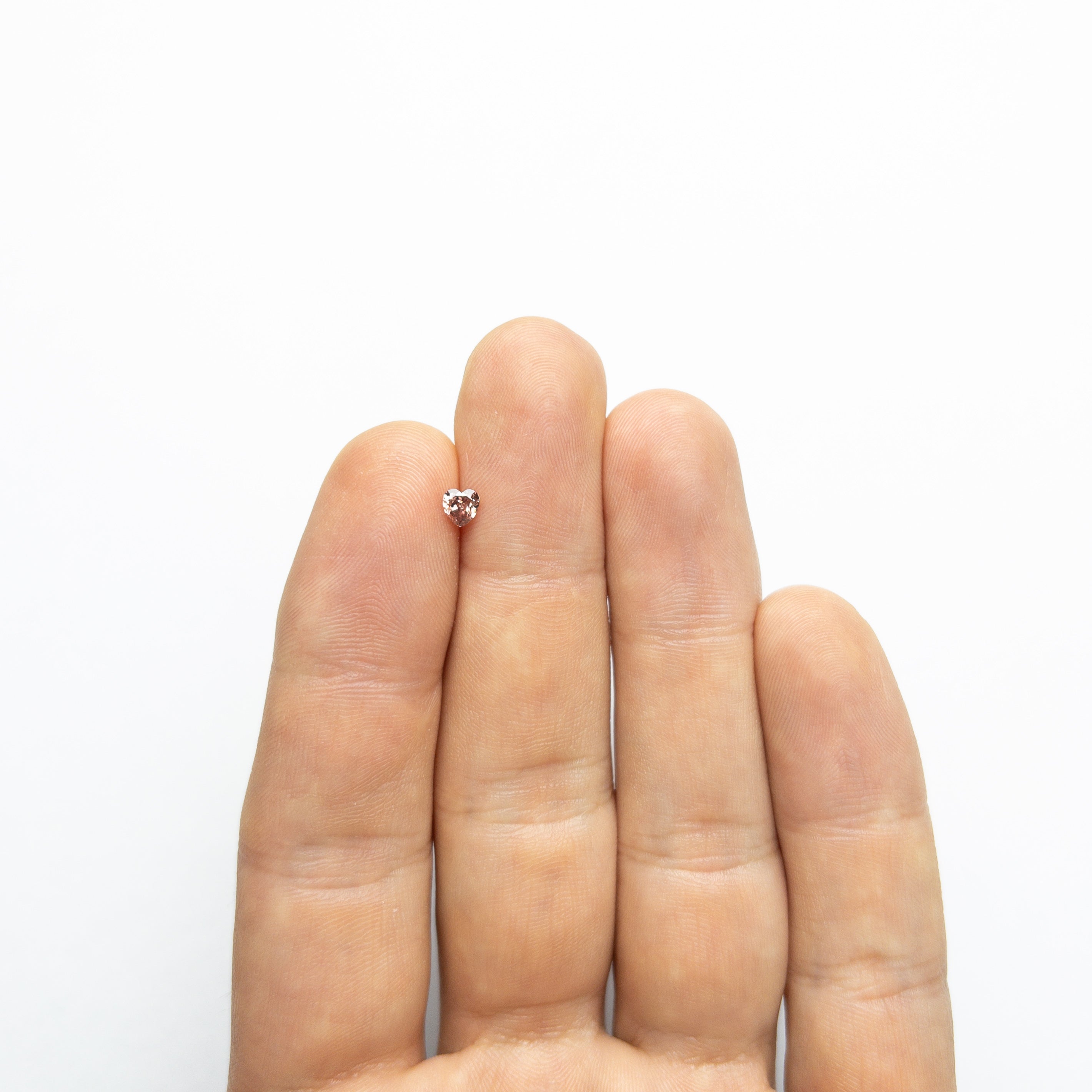 0.30ct 4.16x3.94x2.43mm GIA SI2 Fancy Deep Orangy Pink Heart Brilliant 🇦🇺 24122-01-Staghead Designs