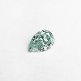 0.32ct 5.48x3.95x2.17mm GIA Fancy Vivid Bluish Green Pear Brilliant 24131-01-Staghead Designs