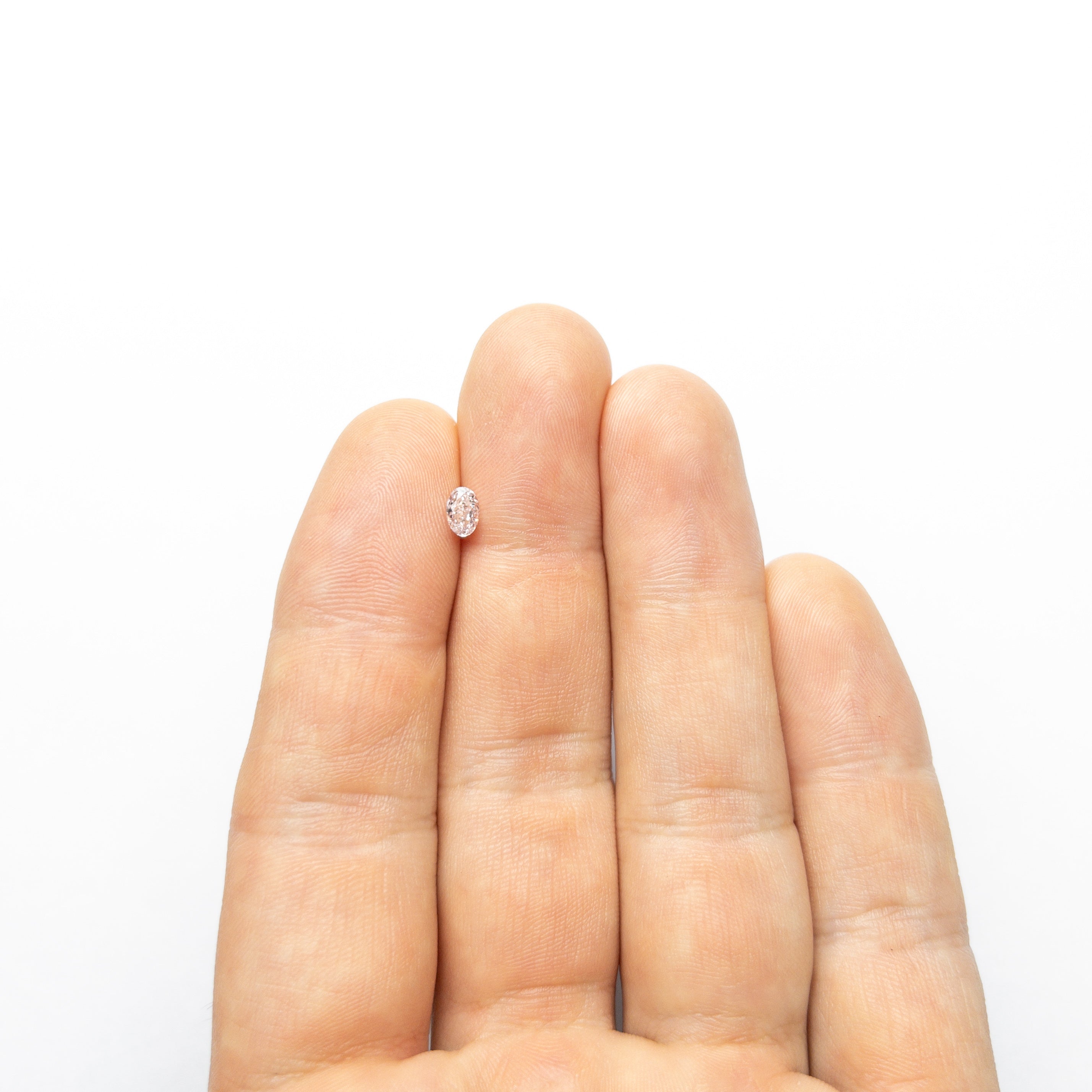 0.40ct 5.38x3.60x2.59mm GIA I1 Fancy Light Pink Oval Brilliant 24094-01-Staghead Designs