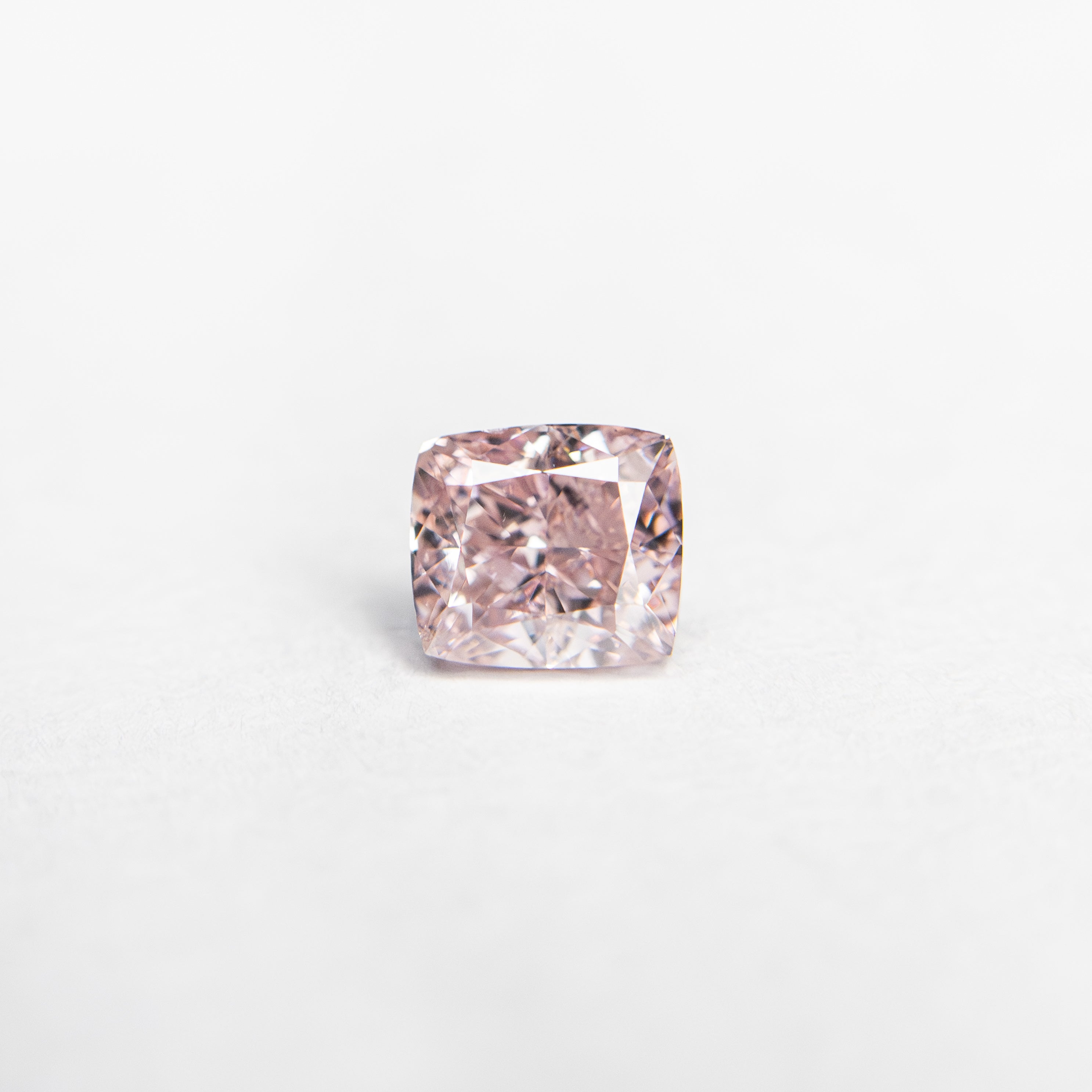 0.37ct 4.02x3.60x2.65mm GIA SI2 Fancy Pink Cushion Brilliant 🇦🇺 24141-01-Staghead Designs