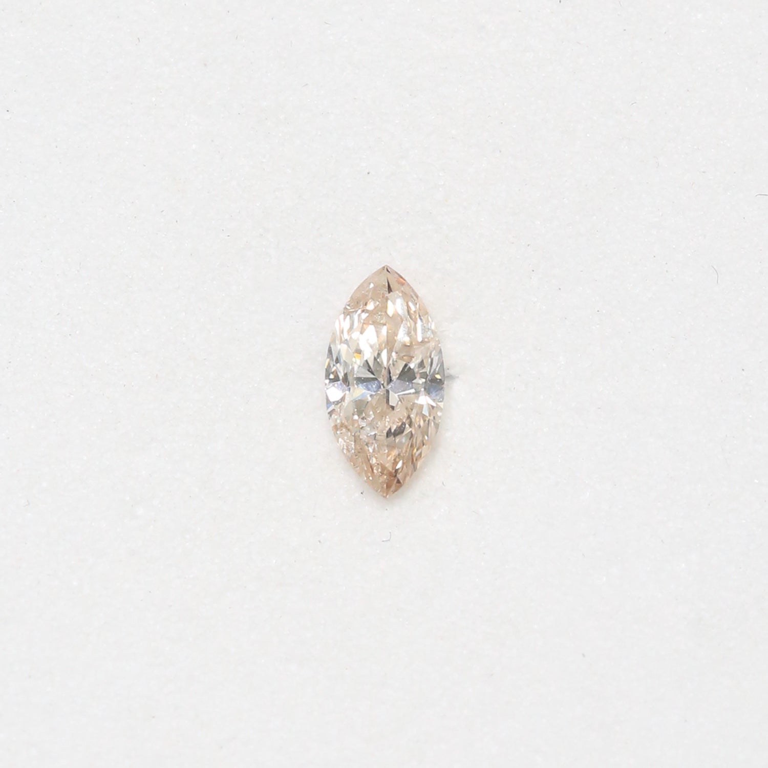 0.38ct 7.01x3.56mm MARQUISE BRILLIANT CUT CHAMPAGNE DIAMOND-1