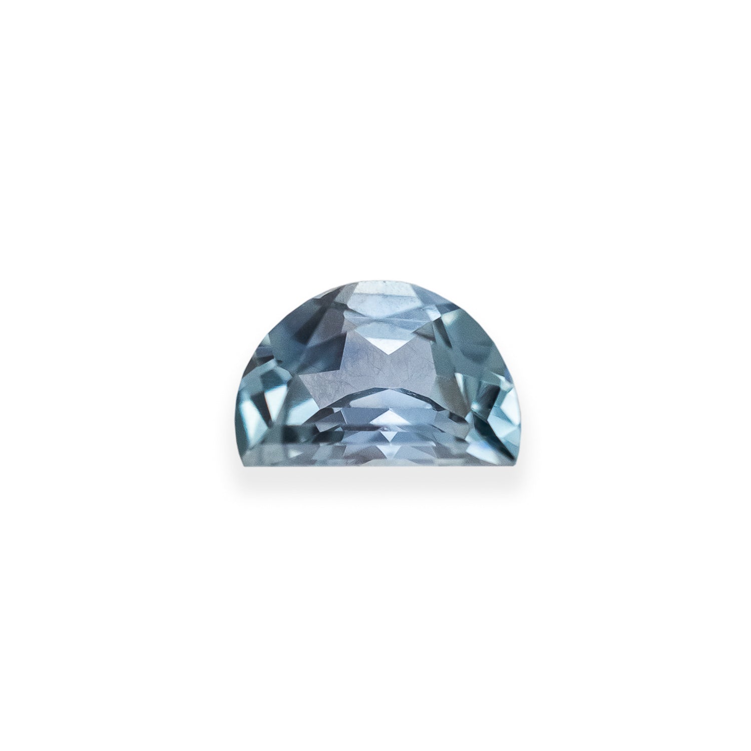 0.57ct 6x4mm HALF MOON LIGHT BLUE MONTANA SAPPHIRE-Staghead Designs
