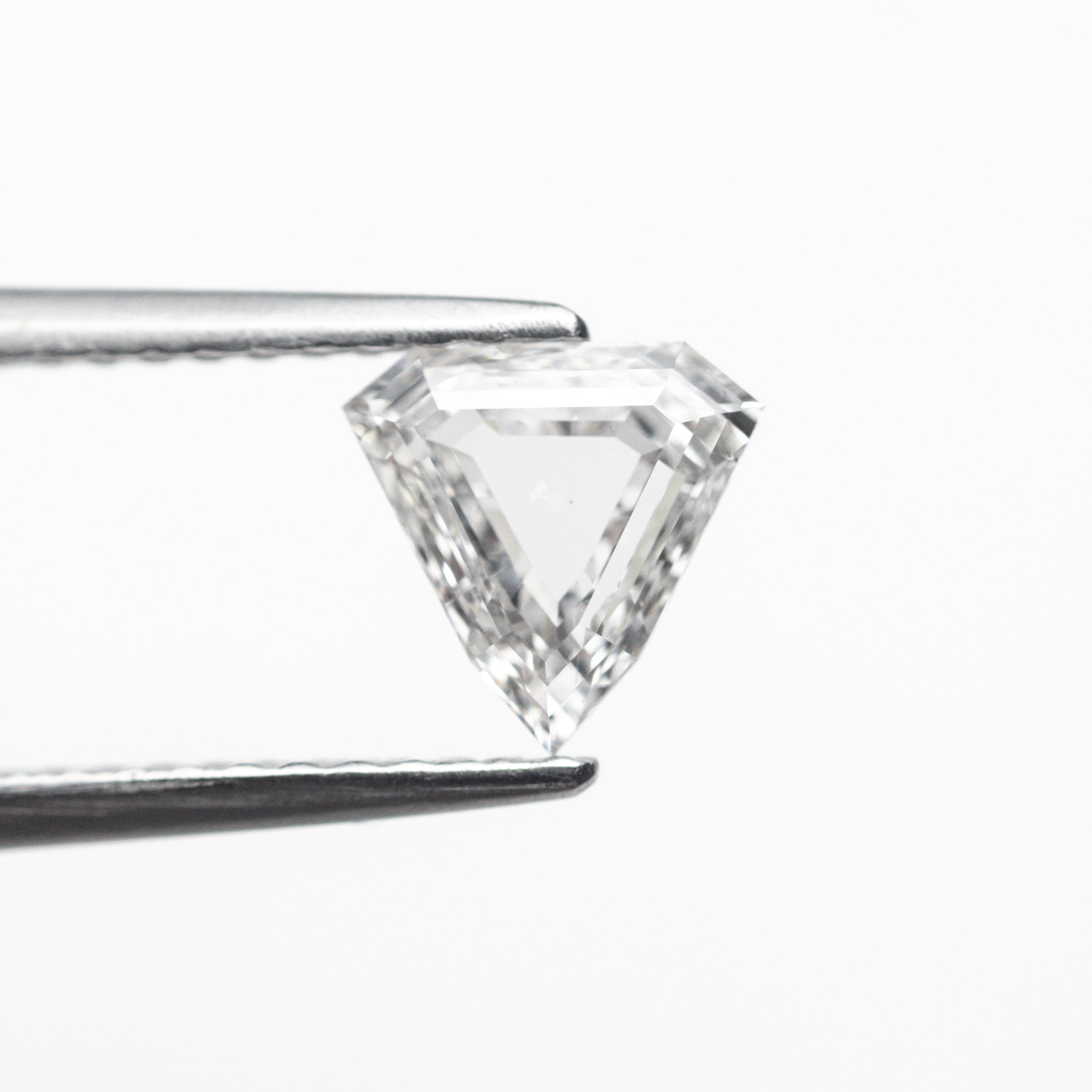 0.64ct 6.19x6.42x2.23mm SI2 F Shield Portrait Cut 19438-28-Staghead Designs