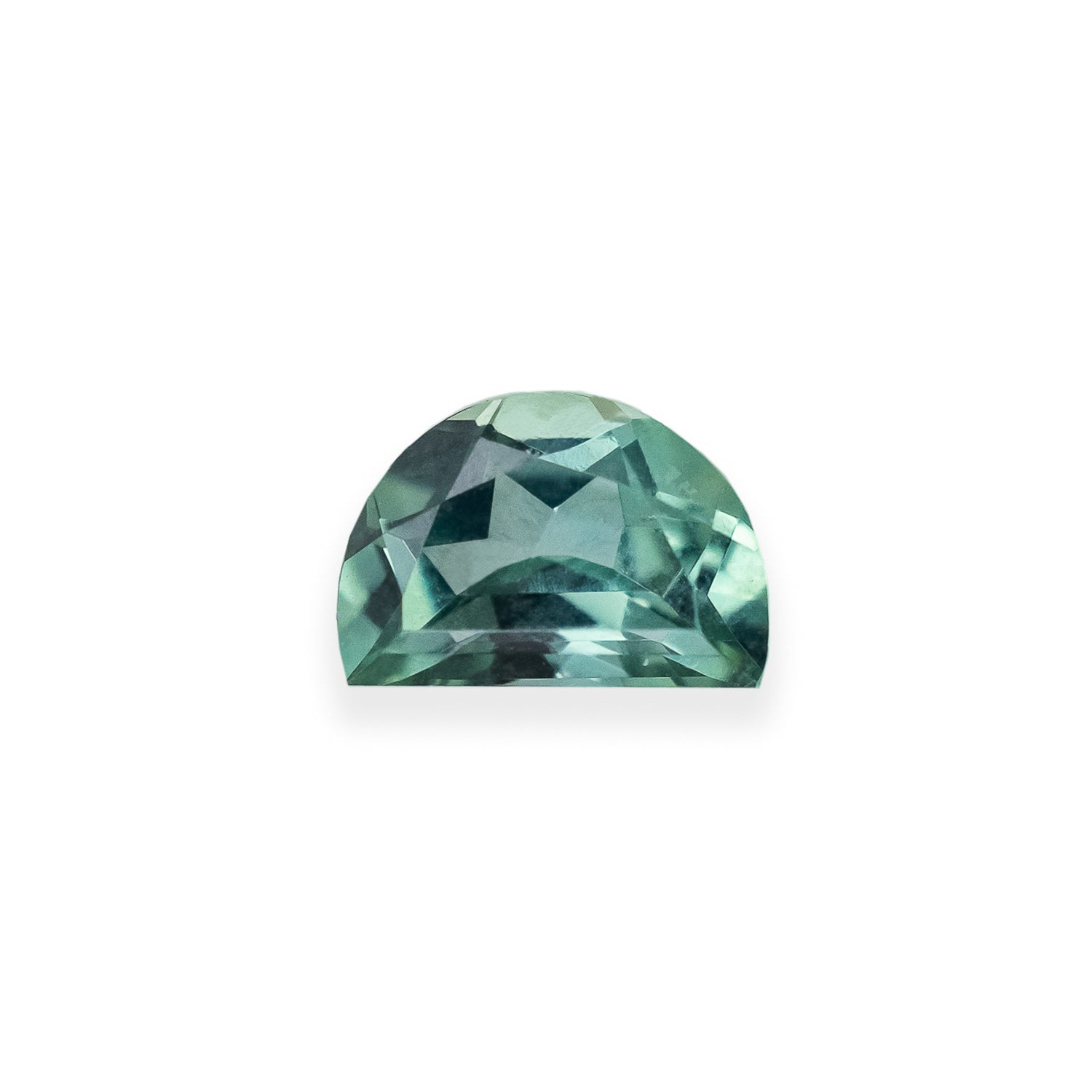 0.68ct 6x4mm HALF MOON TEAL MONTANA SAPPHIRE-Staghead Designs