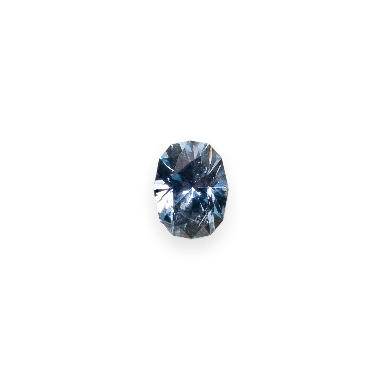 0.74ct 5.97x4.52x3.62mm OVAL DUSTY INDIGO MONTANA SAPPHIRE