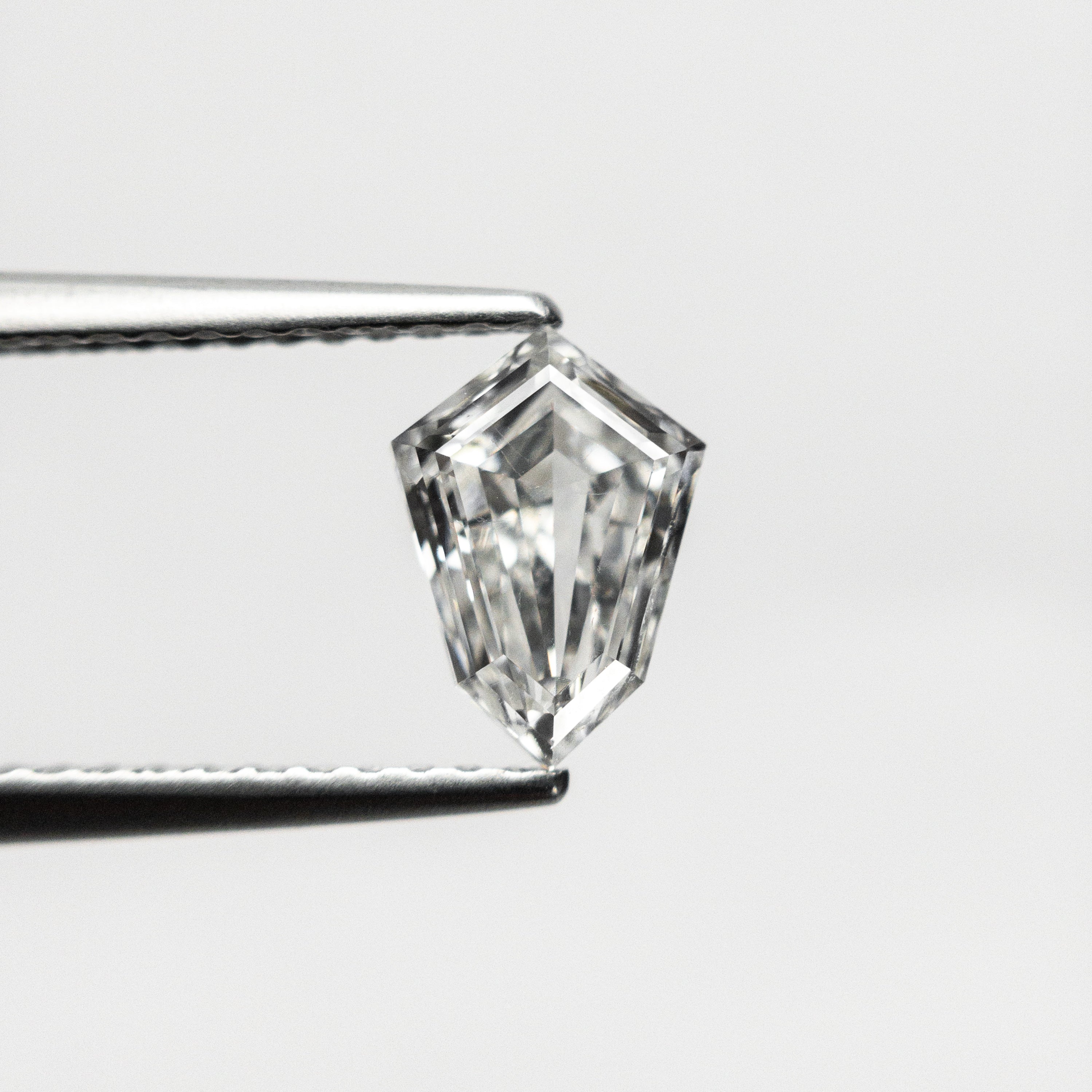 0.81ct 7.96x5.64x2.69mm SI1 F Kite Step Cut 19649-01-Staghead Designs