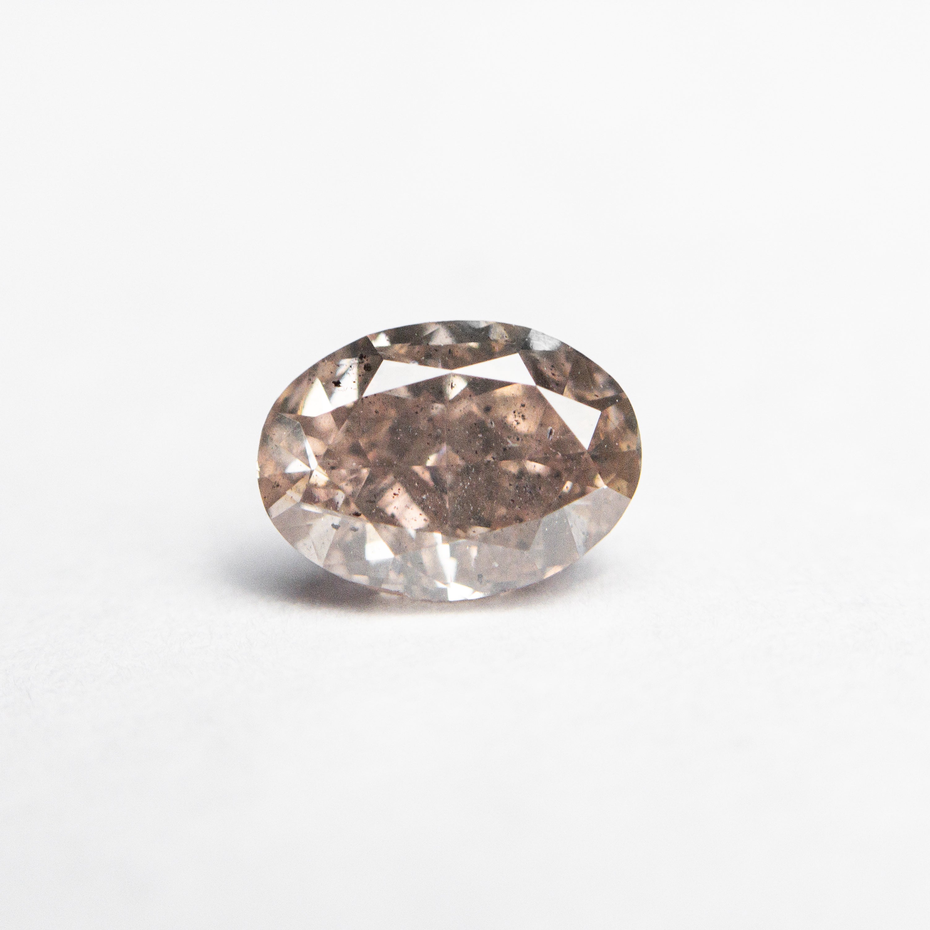 0.90ct 6.72x4.87x3.46mm GIA I1 Fancy Pink-Brown Oval Brilliant 🇦🇺 24092-01-Staghead Designs