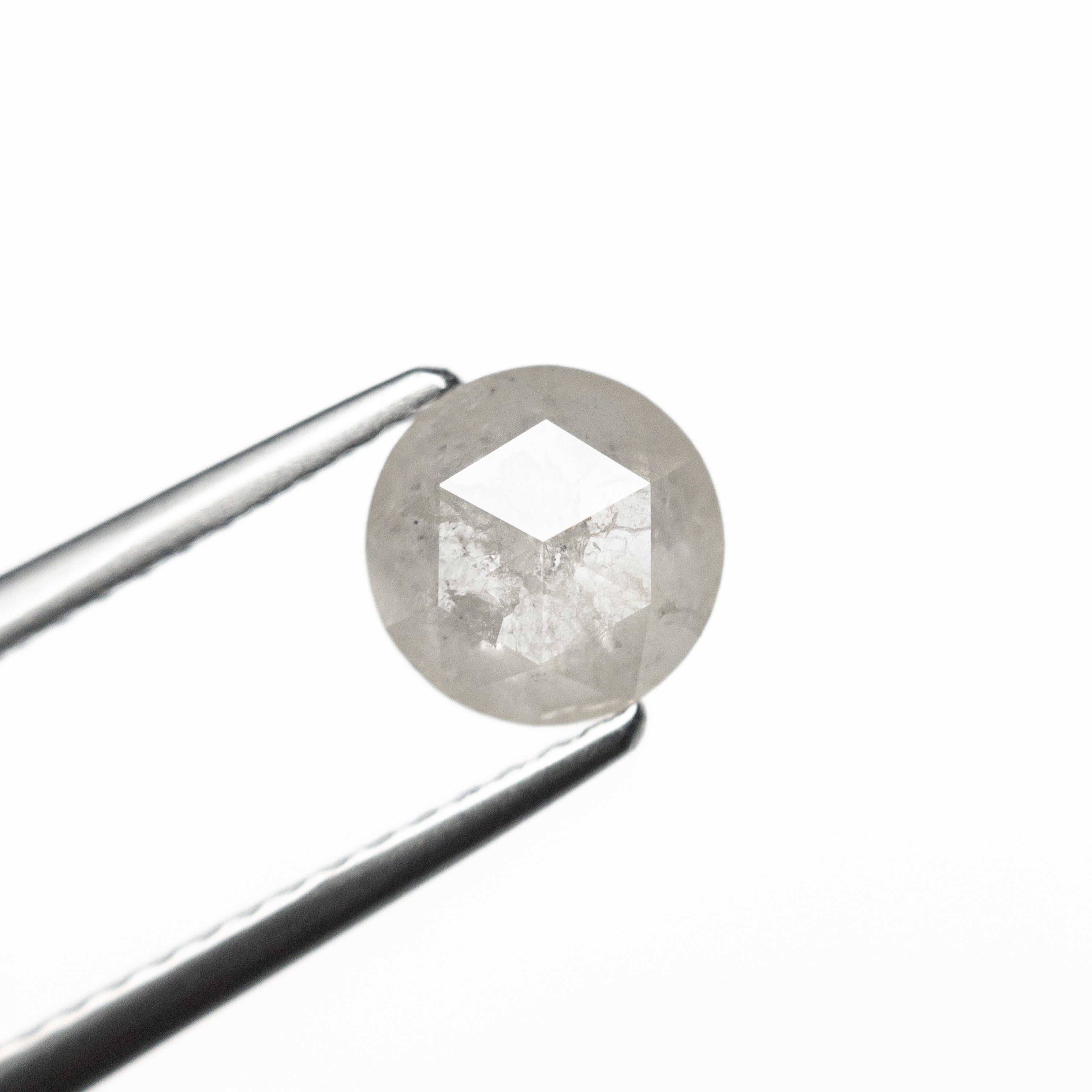 0.91ct 6.40x6.38x2.72mm Round Rosecut 25458-02-Staghead Designs