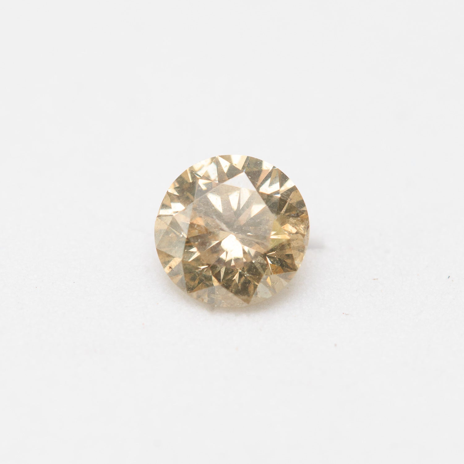 0.92ct 6.08mm ROUND BRILLIANT CUT CHAMPAGNE DIAMOND-1