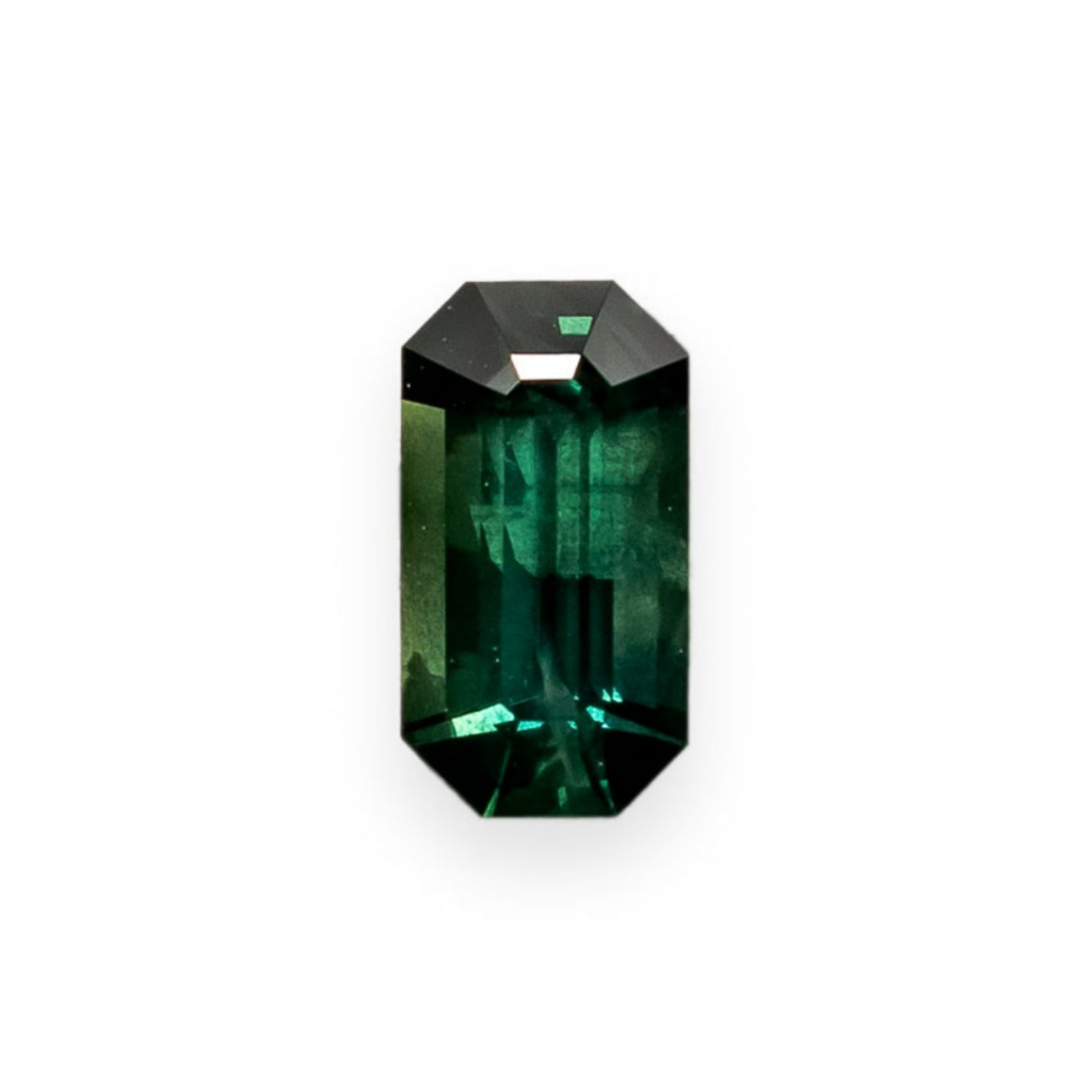 0.97ct 7.58x4.11x3.18mm Cut Corner Rectangle Sapphire-1