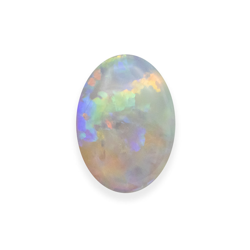 1.06ct OVAL-CUT AUSTRALIAN CRYSTAL OPAL-Staghead Designs