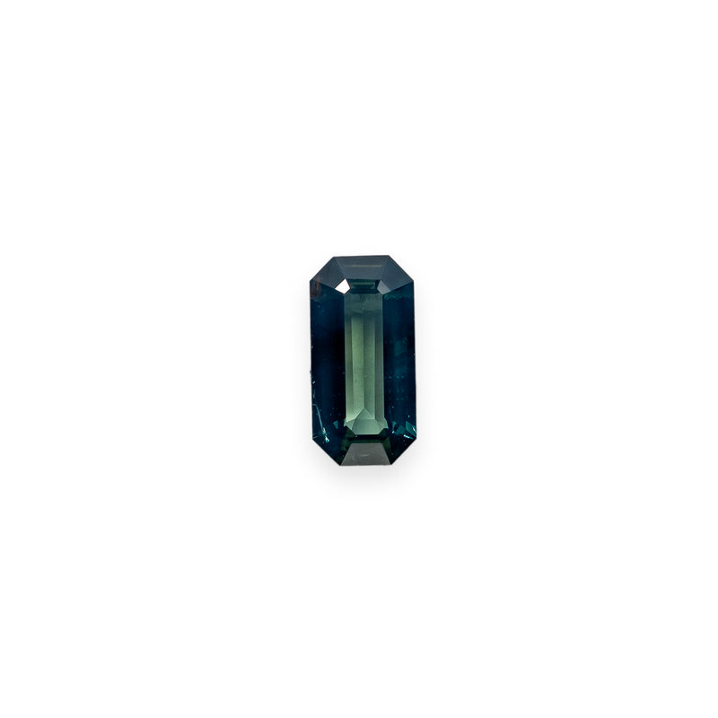 1.26ct 9.16x4.63x2.74mm Cut Corner Rectangle Sapphire-1