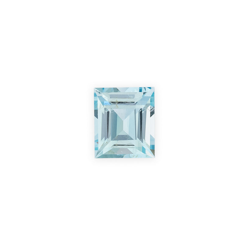 NEW - "FREYA" - BAGUETTE MOZAMBIQUE AQUAMARINE-1