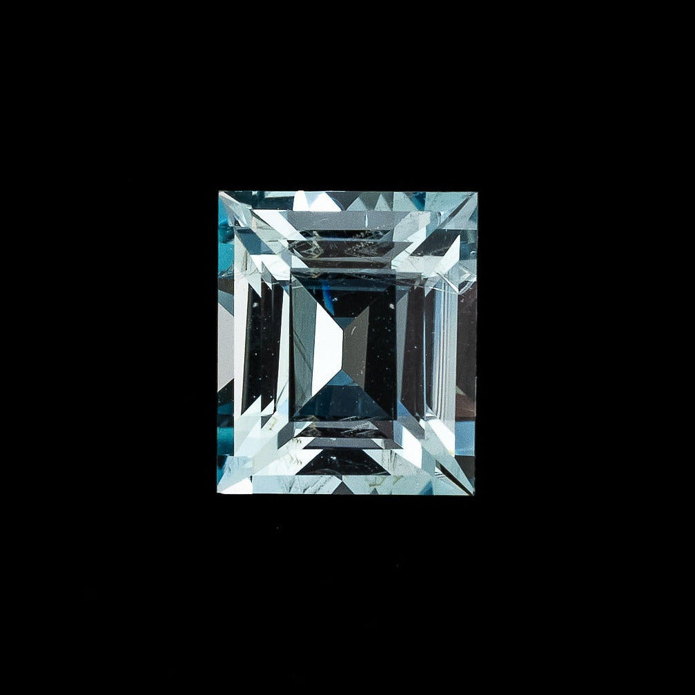 NEW - "FREYA" - BAGUETTE MOZAMBIQUE AQUAMARINE-2