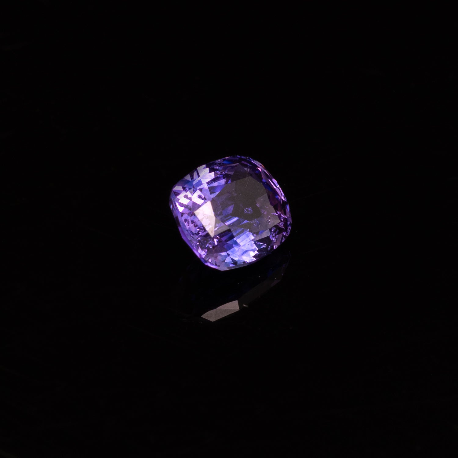 "CORELLA" - CUSHION CUT COLOR-CHANGE SAPPHIRE-6