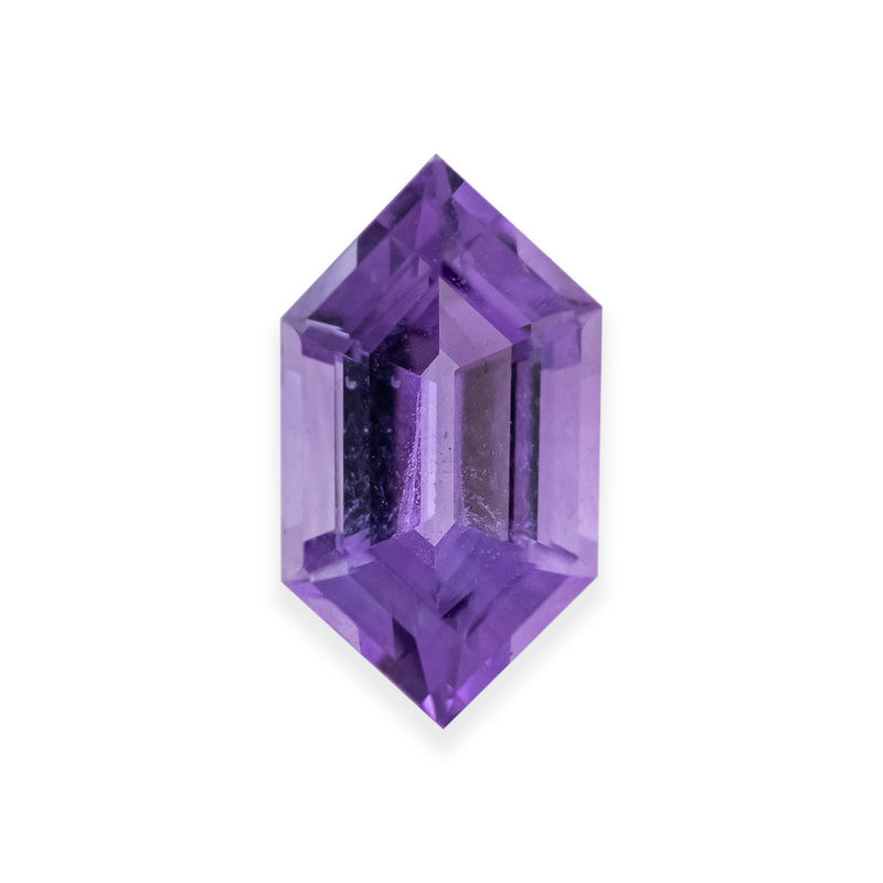 1.54ct ELONGATED HEXAGON CUT AMETHYST-Staghead Designs