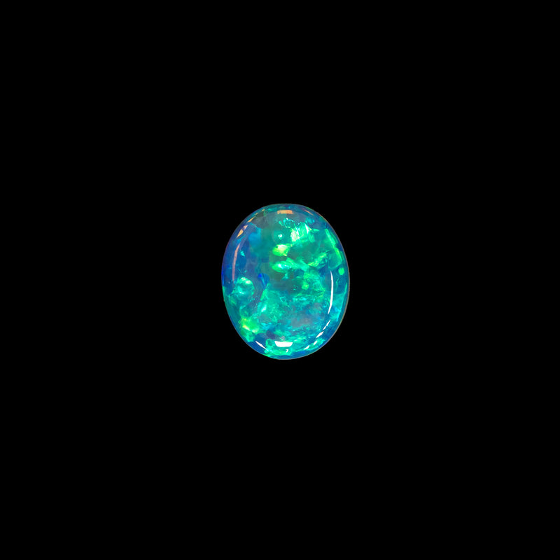 11.06 x 9.25mm OVAL AUSTRALIAN CRYSTAL OPAL-2