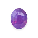 1.77ct 8.6x6.8x3.5mm OVAL BRILLIANT CUT OPALESCENT PINK SAPPHIRE-Staghead Designs