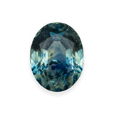 2ct 7.8x6.0x4.5mm OVAL BRILLIANT CUT TEAL MONTANA SAPPHIRE-Staghead Designs