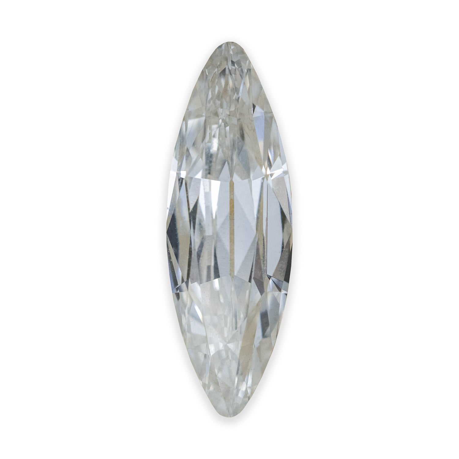 2.11ct 16.41x5.53x3.43mm OVAL OLD MINE CUT LAB GROWN DIAMOND - IGI VS2 F-Staghead Designs