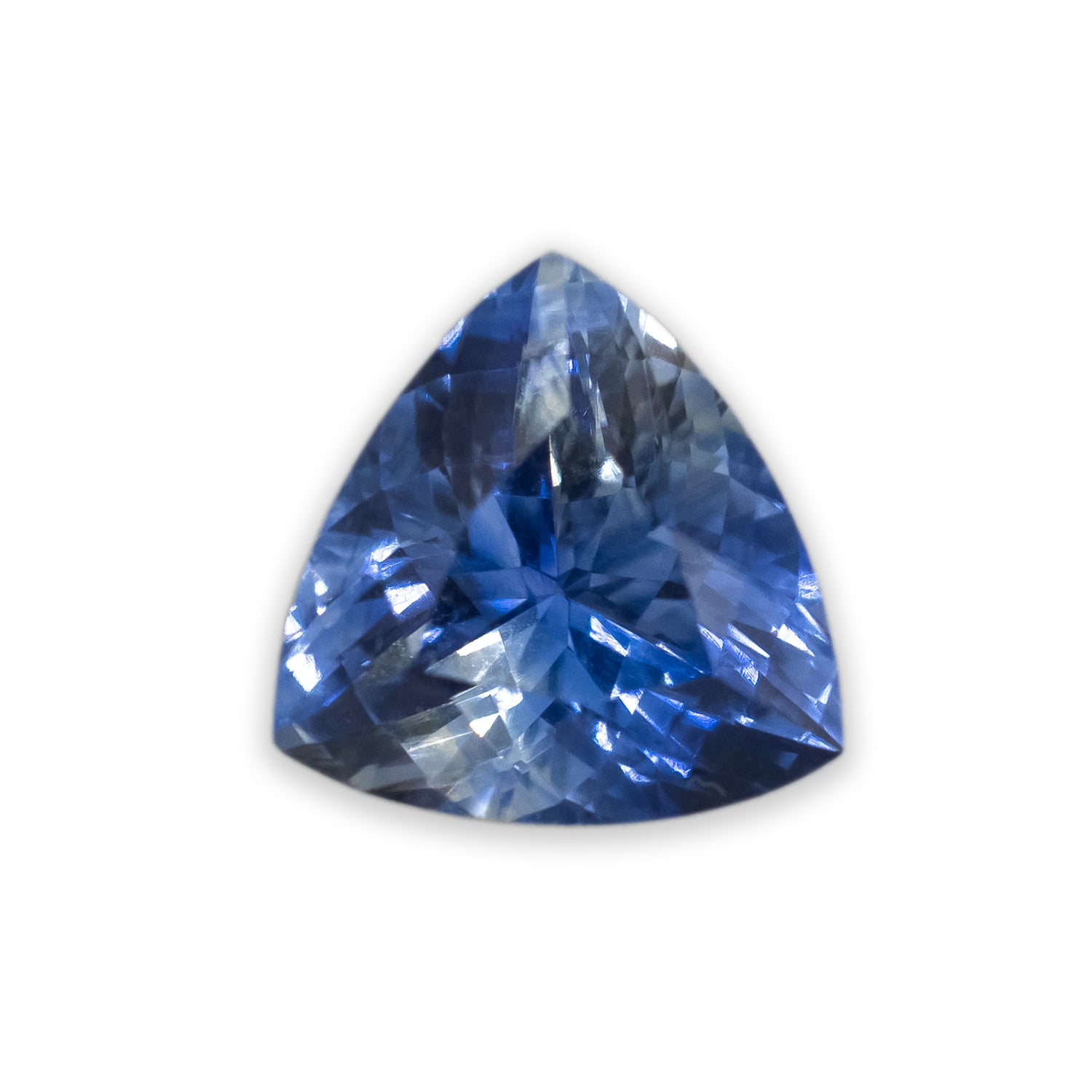 1.4ct 7.2x4.21mm TRILLION CUT BLUE MADAGASCAR SAPPHIRE