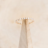 ETERNITY BAND WITH DIAMOND ACCENTS-1