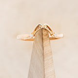 "VERA" - TRACER WITH DIAMOND ACCENTS - 14K ROSE GOLD - SIZE 7 1/4