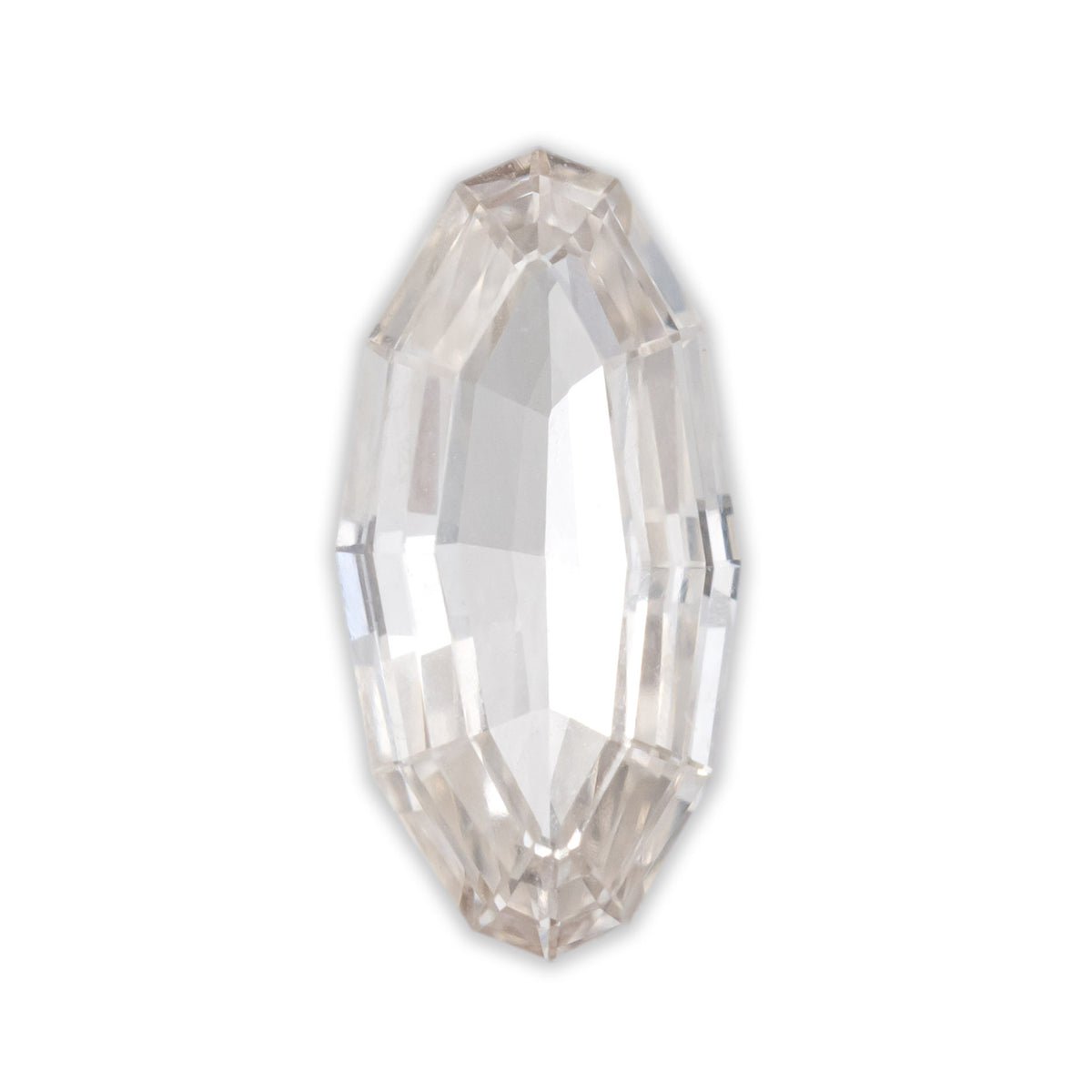 0.52ct 8.27x4.16x1.8mm Marquise Brilliant Cut Champagne Diamond