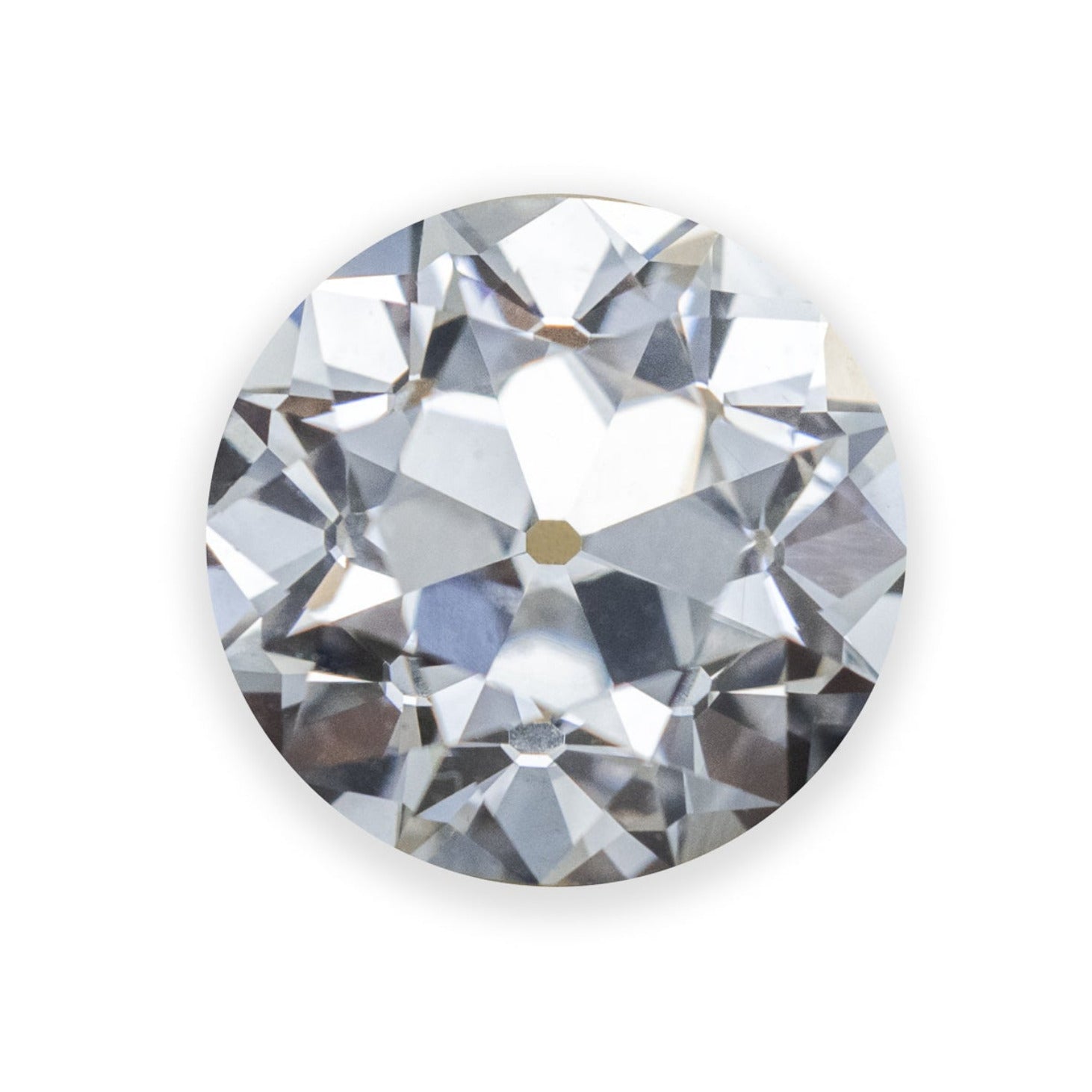 2.33ct 8.16x8.43x5.193mm ROUND OLD EUROPEAN CUT LAB GROWN DIAMOND - IGI VS2 E-Staghead Designs