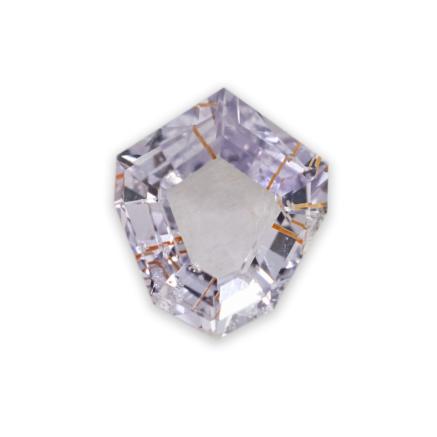 1.69ct 8.5x7.5x3.47mm SHIELD CUT NATURAL FANCY PINK SAPPHIRE