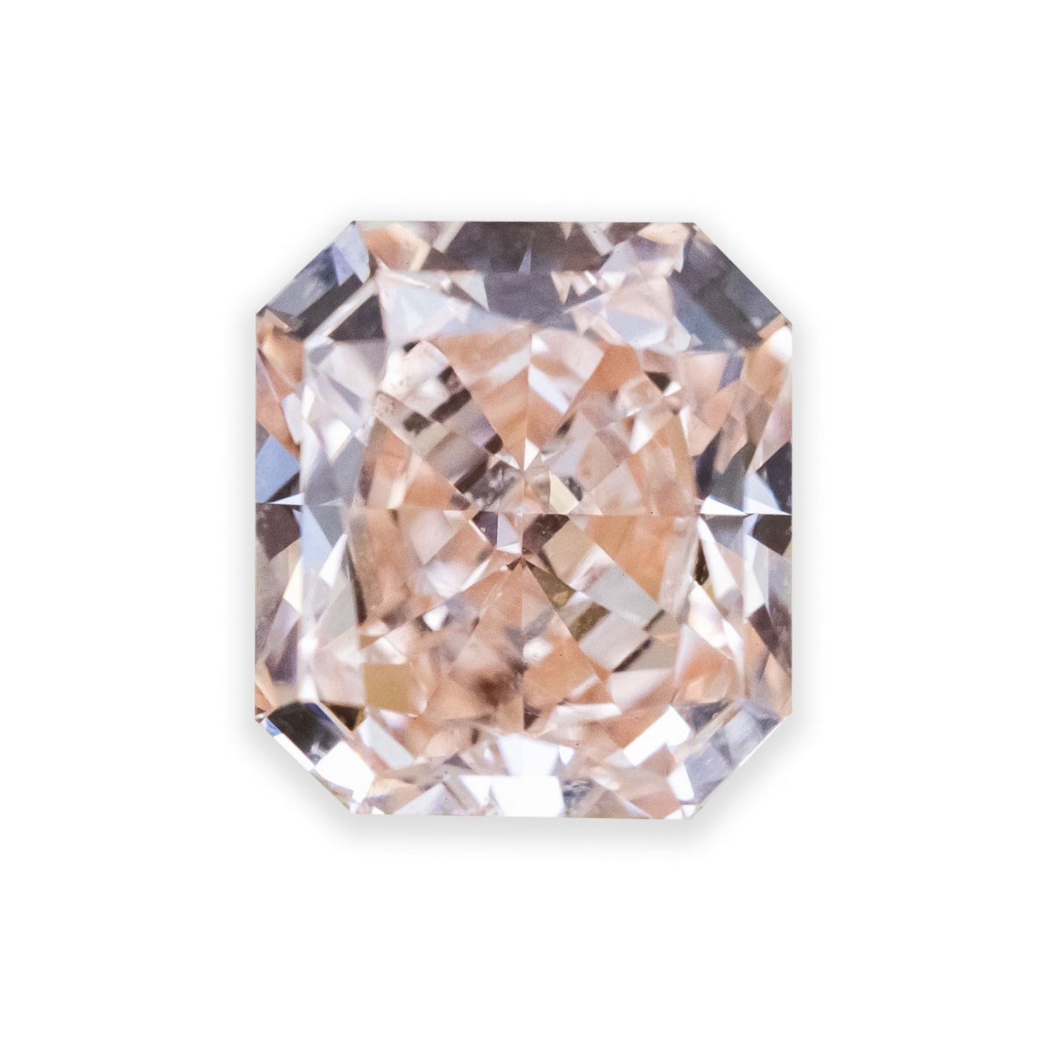2.15ct 7.64x6.89x4.57mm FANCY PINK RADIANT CUT LAB GROWN DIAMOND - IGI VS2-Staghead Designs