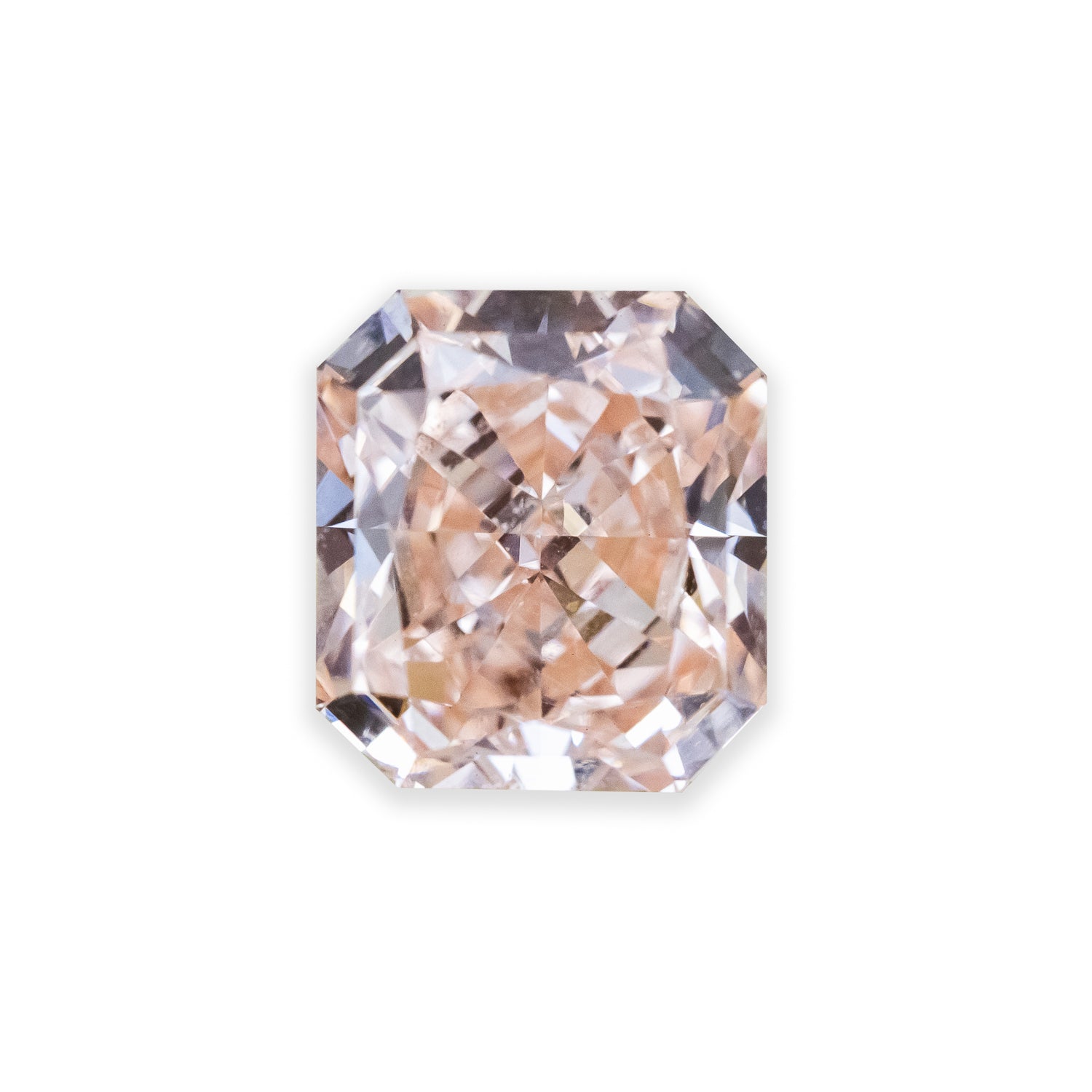 2.15ct 7.64x6.89x4.57mm FANCY PINK RADIANT CUT LAB GROWN DIAMOND - IGI VS2-Staghead Designs