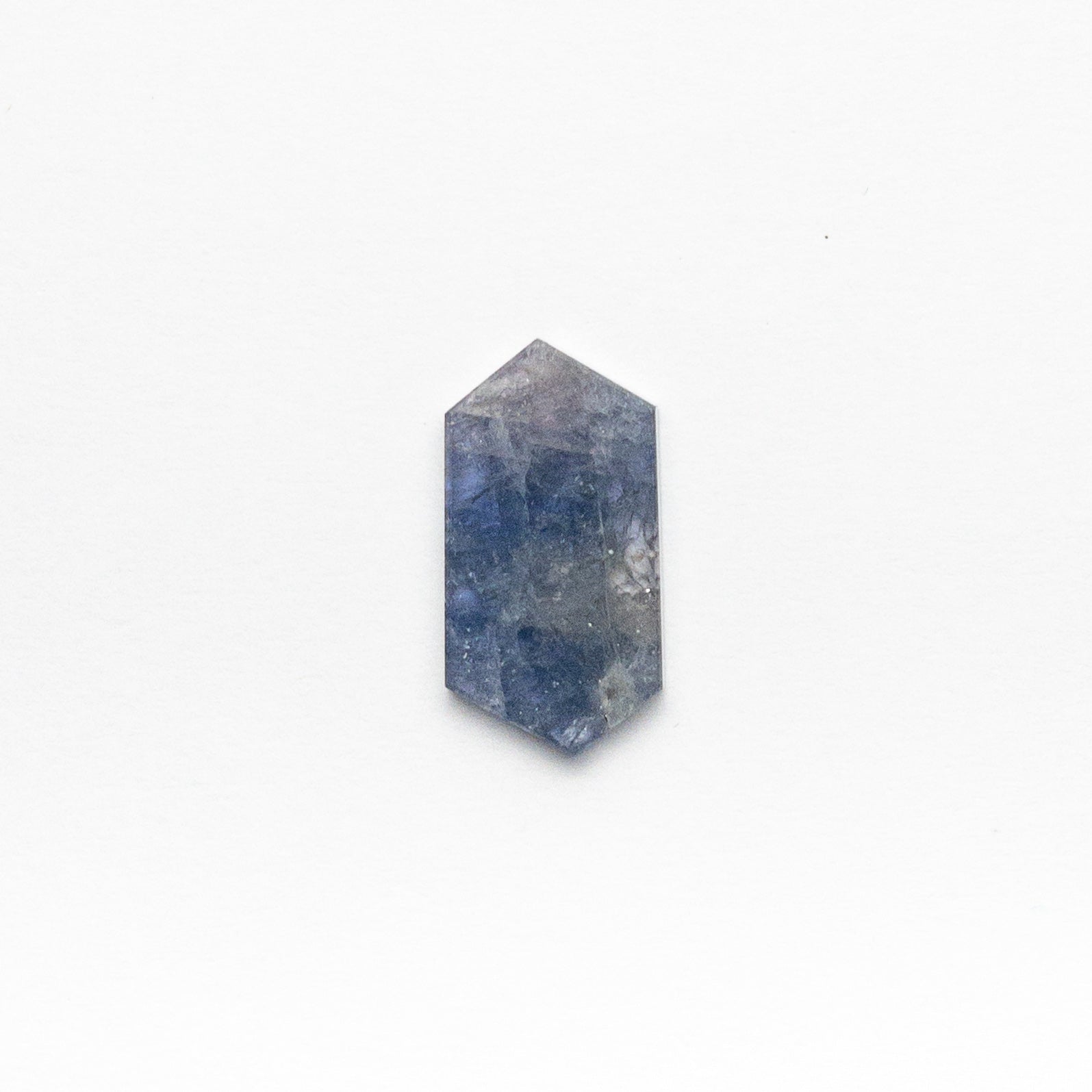 15.02ct 23.73x12.39x3.19mm Hexagon Slab Sapphire 20052-04-Staghead Designs