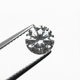 1.06ct 6.53x6.50x3.97mm SI2 Fancy Grey Round Brilliant 18462-01-Staghead Designs