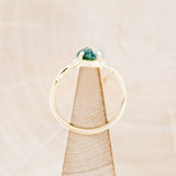 "ARTEMIS" - HEXAGON MOSS AGATE ENGAGEMENT RING - READY TO SHIP-Staghead Designs